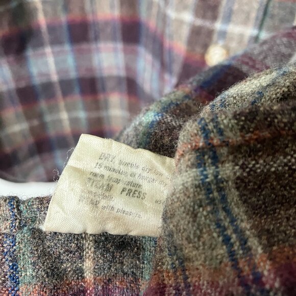 Vintage Pendleton Wool Shirt Mens M Lodge Button Up Lumberjack Western Cabin - Picture 4 of 7